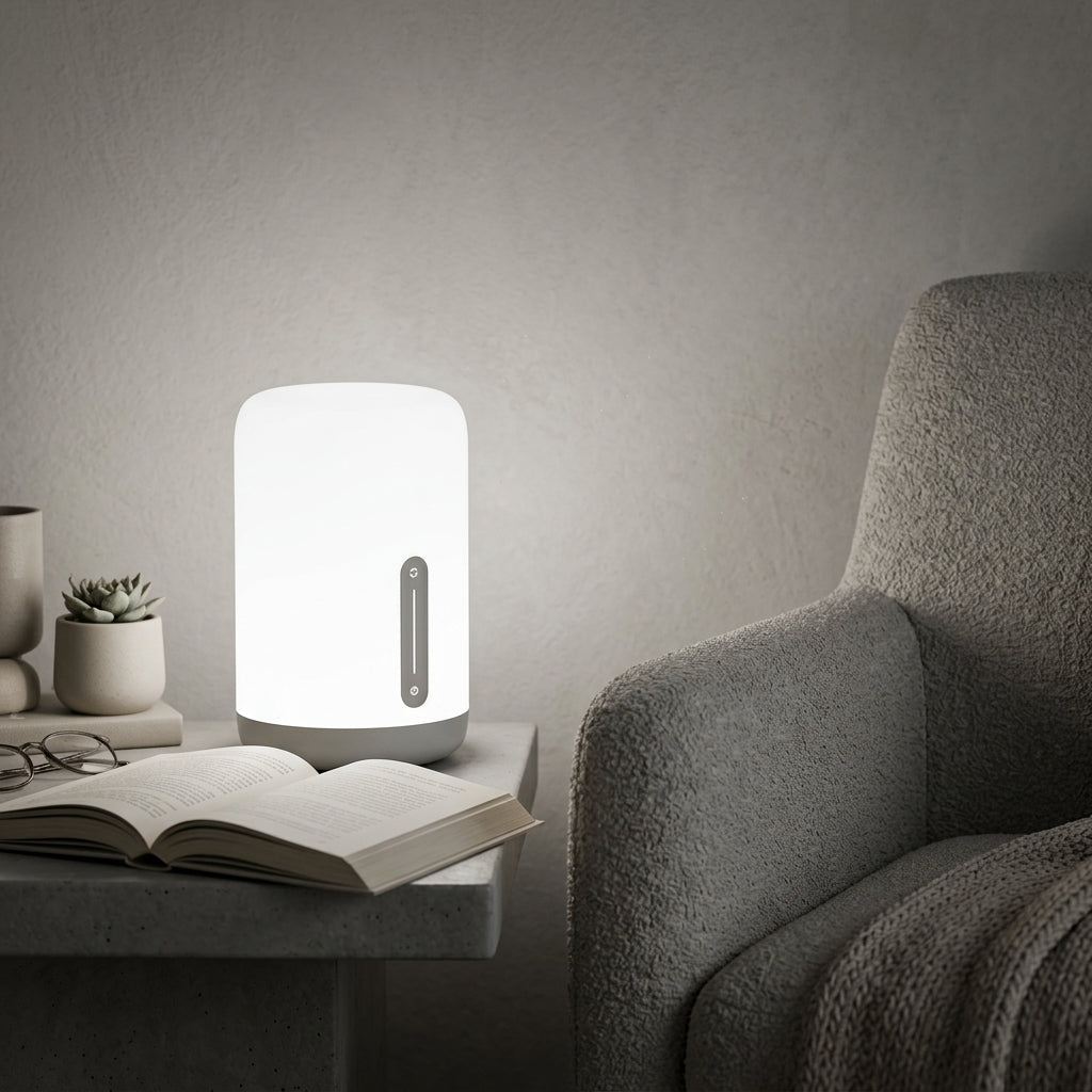 Smart Bedside Lamp – App, Voice & Touch Control | GadgetsForAll