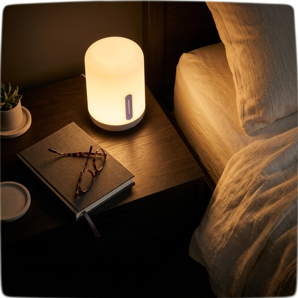 Smart Bedside Lamp – App, Voice & Touch Control | GadgetsForAll