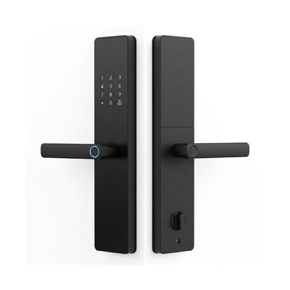 Smart Door Handle Lock – Fingerprint, Keypad & App Control | GadgetsForAll