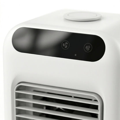 Portable Desktop Air Cooler & Humidifying Spray Fan – Compact Personal Air Comfort | GadgetsForAll